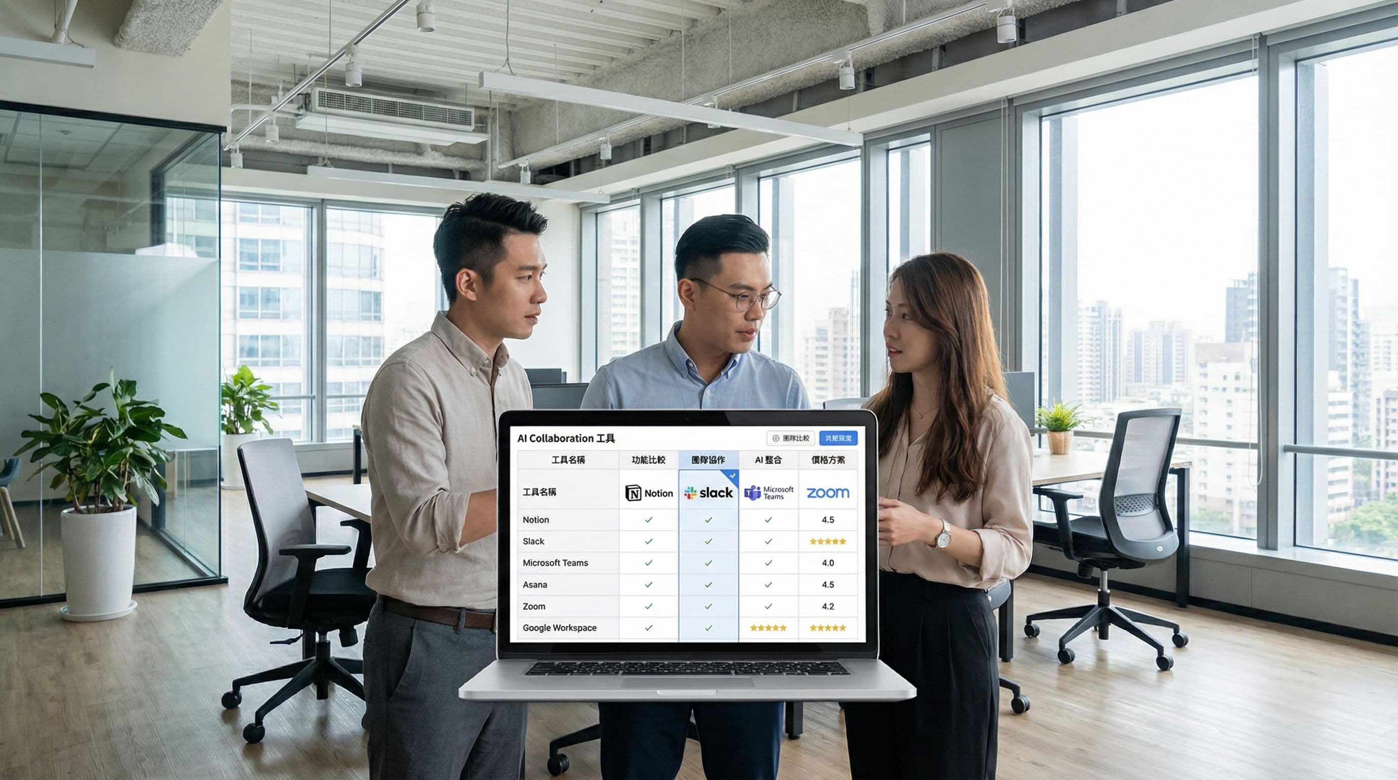 AI 協作工具比較：Notion AI、Microsoft Copilot、AI GO，台灣企業該選哪個？