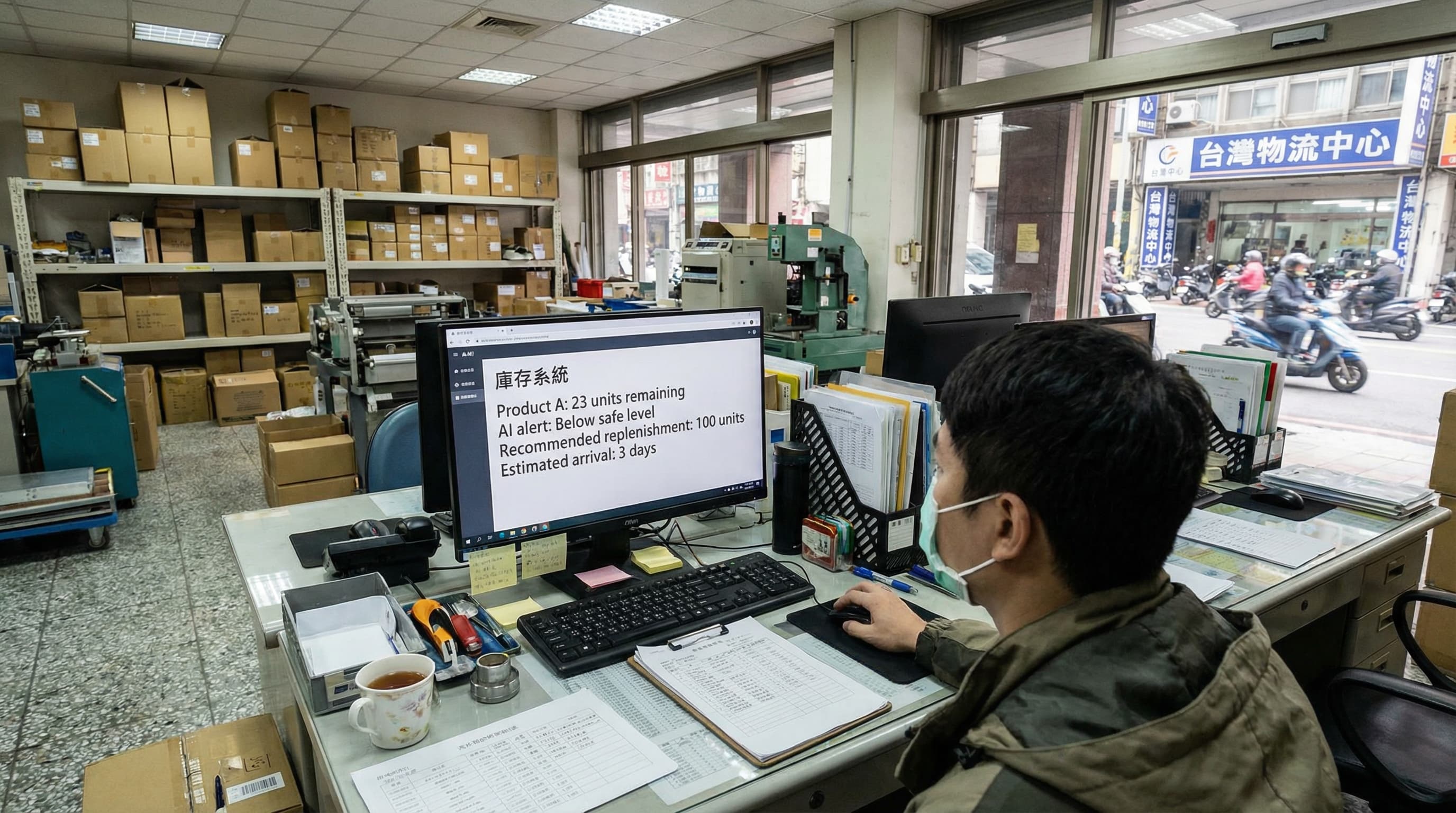 AI 庫存管理：台灣中小企業告別缺貨與積壓，用 AI 讓庫存永遠剛剛好