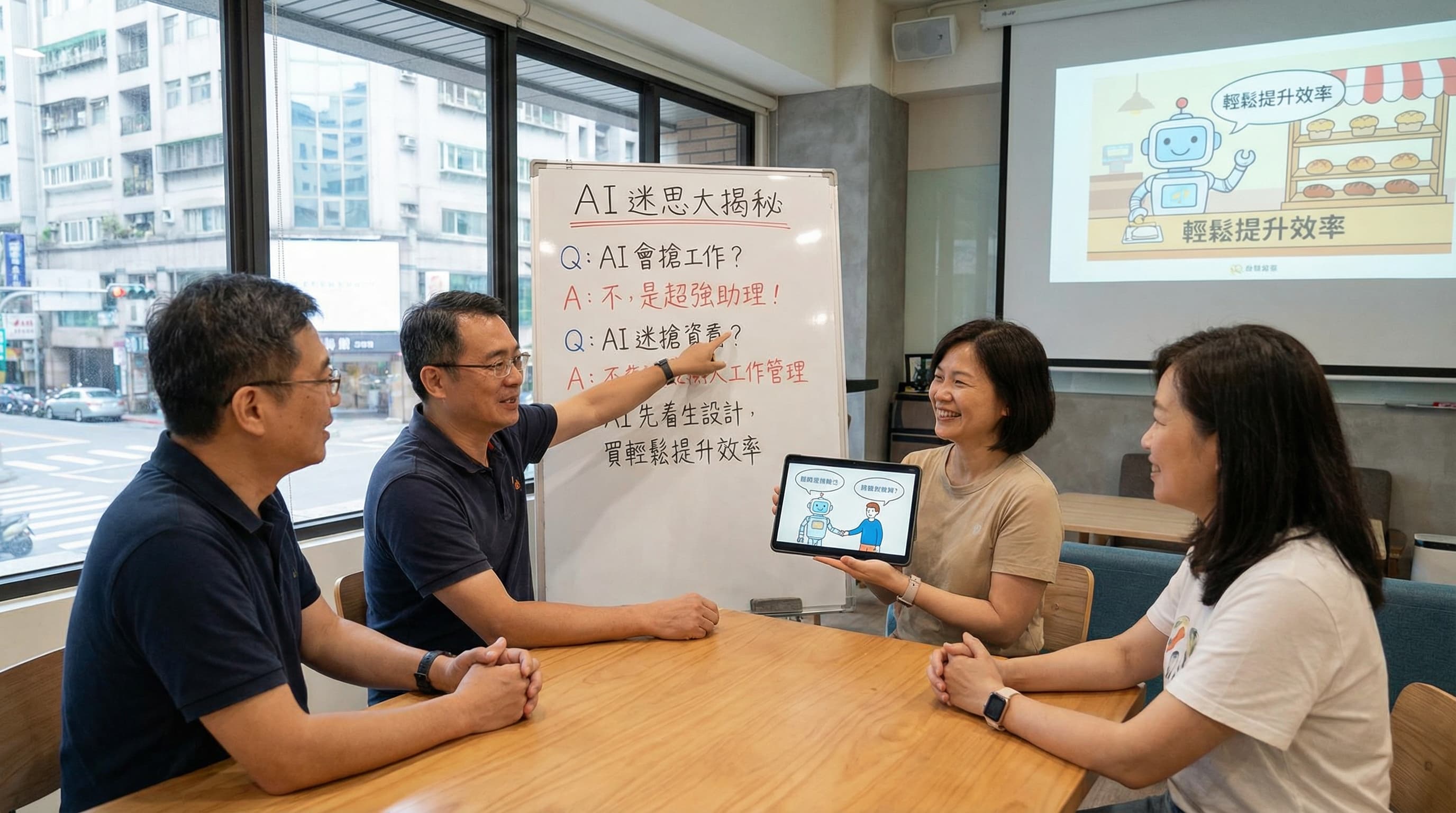 AI 導入 10 大迷思破解：台灣中小企業老闆最常問的問題，一次說清楚