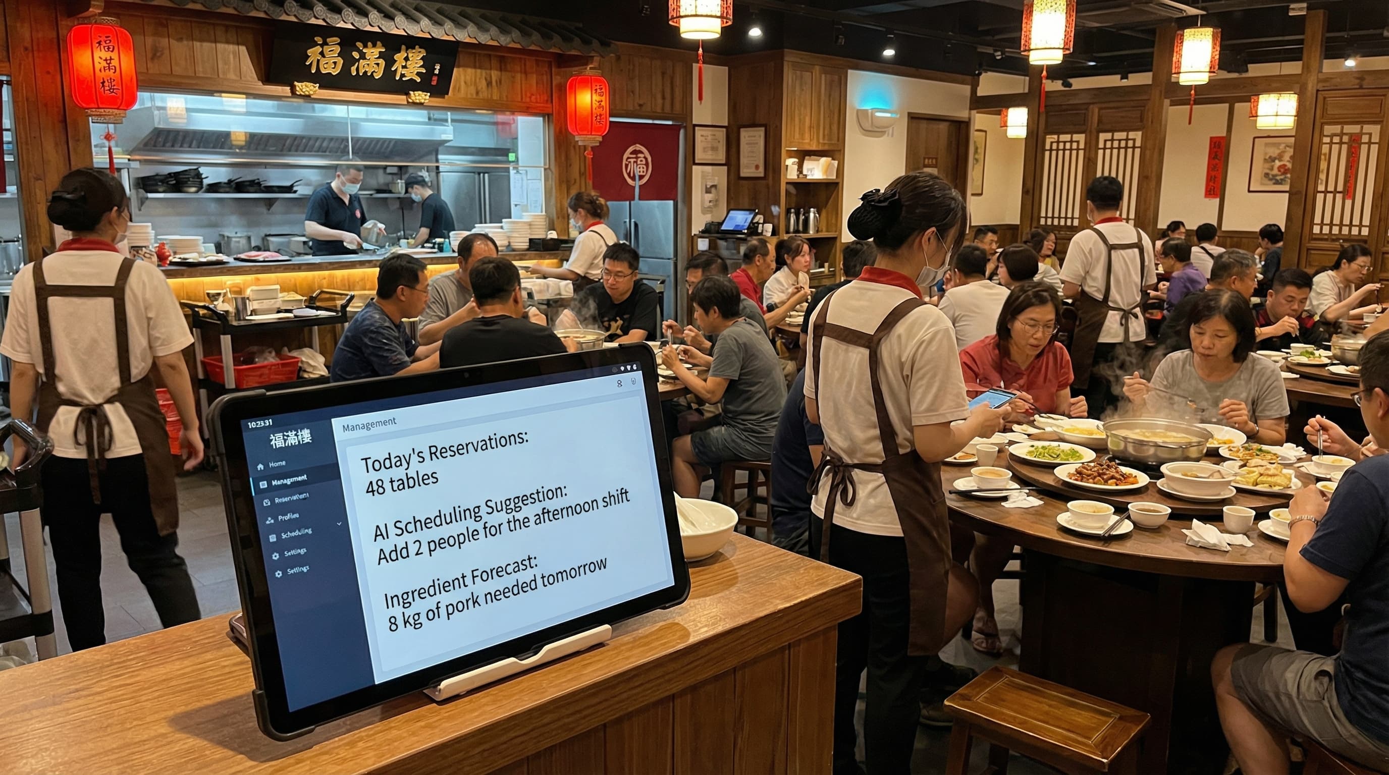 台灣餐飲業 AI 應用：從點餐到排班，5 個讓餐廳省人省錢的 AI 實戰案例