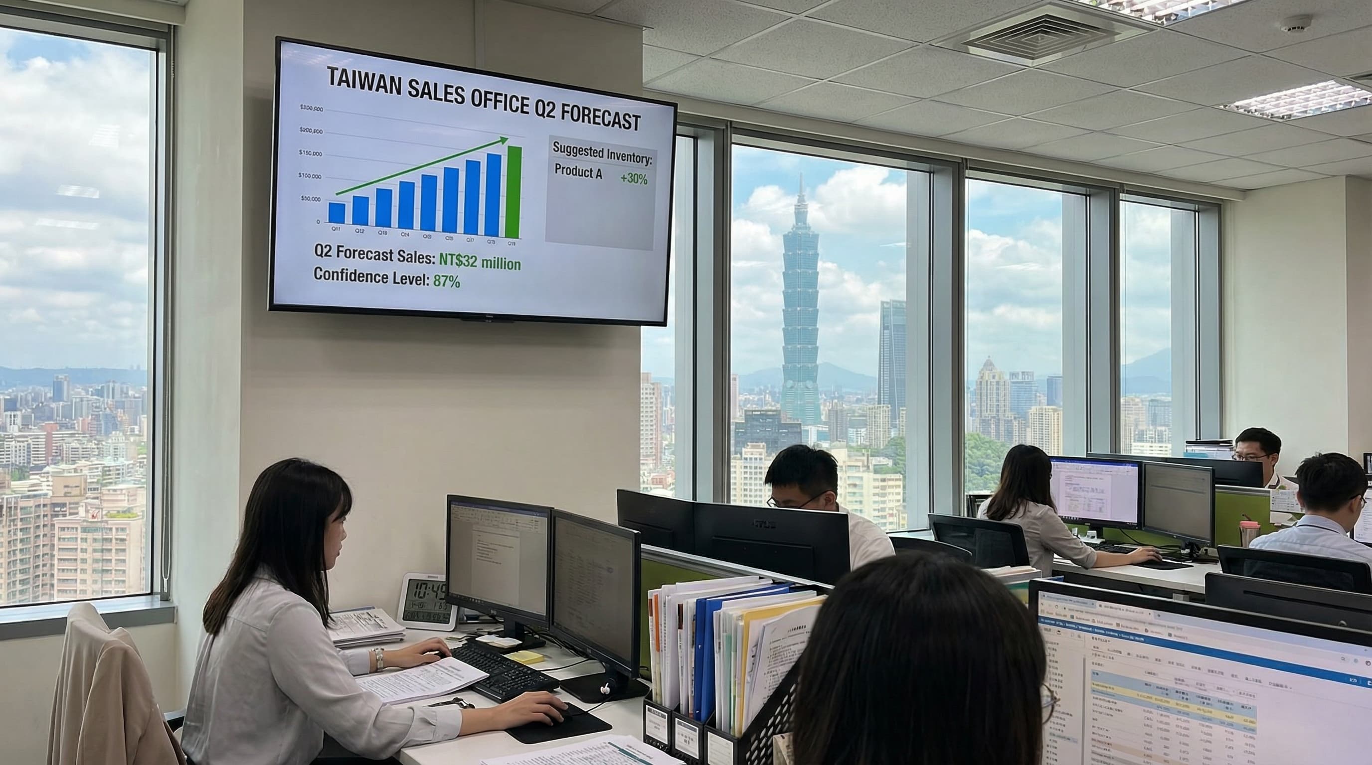 AI 銷售預測：台灣中小企業如何用 AI 預判下季業績，不再靠直覺拍板